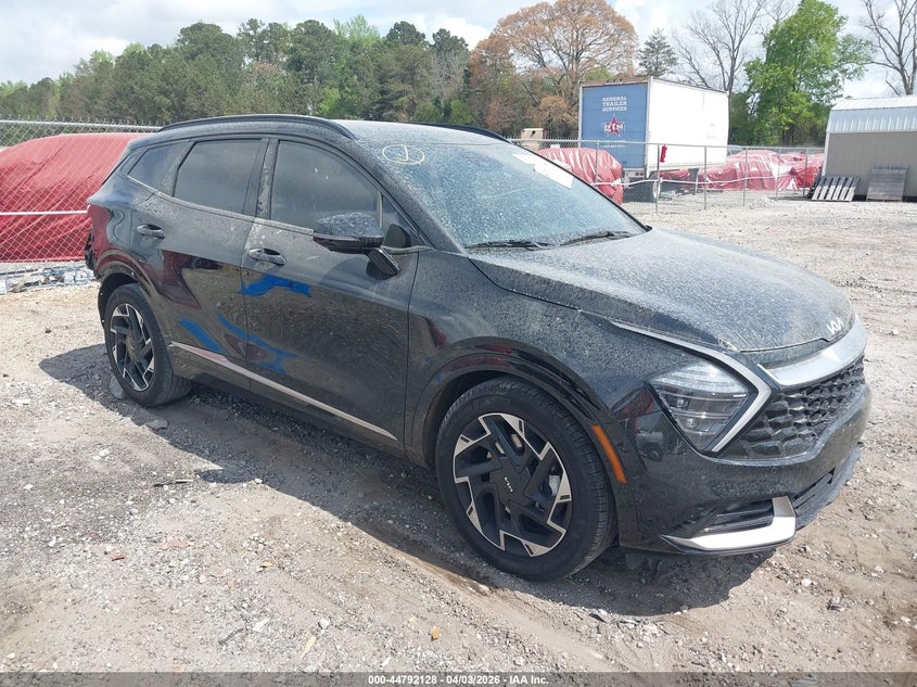2025 Kia Sportage VIN 5XYK53DFXSG285376 IAAI salvage auction — REAR END, Salvage (Georgia), sold $12,000 on 2026-07-10 (photo 1)