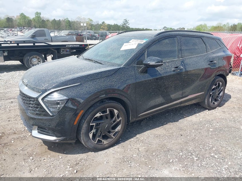 2025 Kia Sportage VIN 5XYK53DFXSG285376 IAAI salvage auction — REAR END, Salvage (Georgia), sold $12,000 on 2026-07-10 (photo 2)