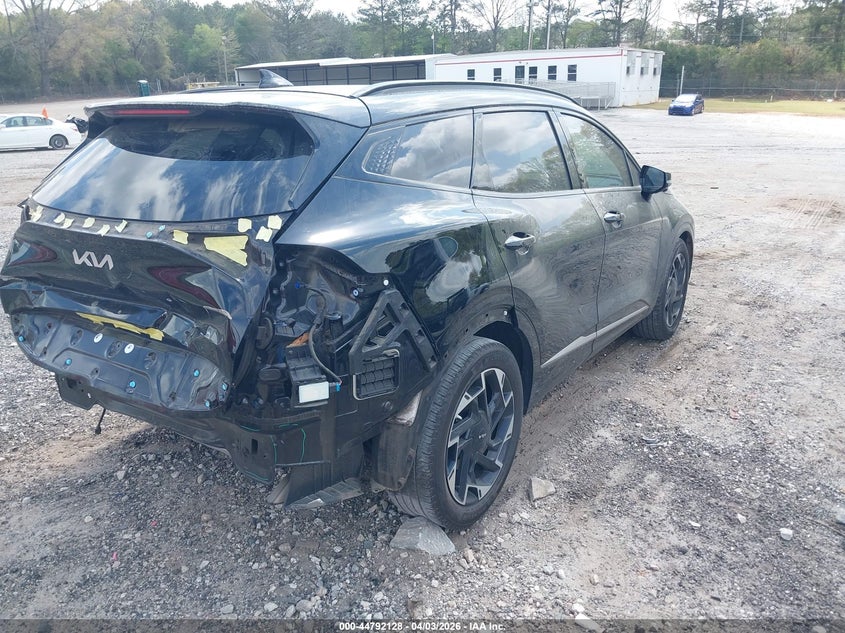 2025 Kia Sportage VIN 5XYK53DFXSG285376 IAAI salvage auction — REAR END, Salvage (Georgia), sold $12,000 on 2026-07-10 (photo 4)