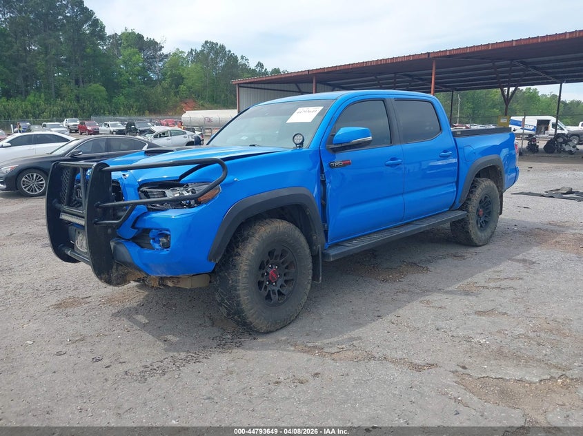 2019 Toyota Tacoma VIN 5TFCZ5AN5KX168138 IAAI salvage auction — FRONT END, Salvage (Mississippi), sold $13,400 on 2026-07-12 (photo 2)