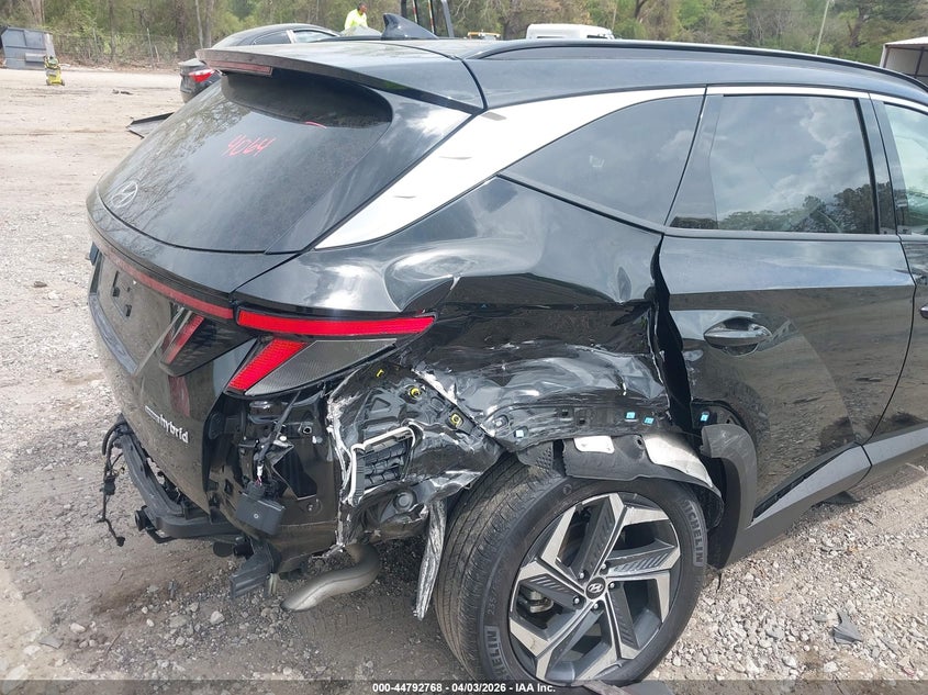 2024 Hyundai Tucson VIN KM8JECD14RU214064 IAAI salvage auction — REAR END, Salvage (Georgia), sold $10,250 on 2026-07-10 (photo 6)
