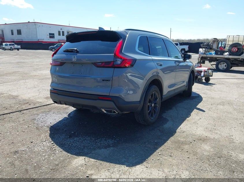 2025 Honda Cr-v VIN 7FARS6H84SE017892 IAAI salvage auction — LEFT SIDE, Wait Title, sold $15,850 on 2026-07-15 (photo 4)