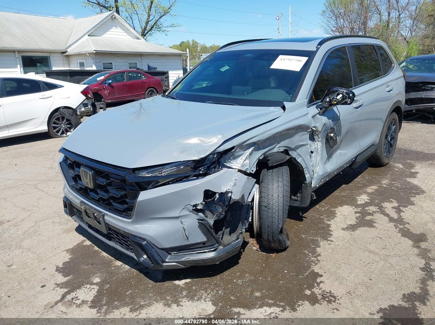 2025 Honda Cr-v VIN 7FARS6H84SE017892 IAAI salvage auction — LEFT SIDE, Wait Title, sold $15,850 on 2026-07-15 (photo 6)