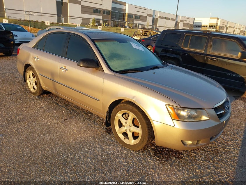 2008 Hyundai Sonata VIN 5NPEU46F48H311264 IAAI salvage auction — REAR END, Salvage (Texas), sold $825 on 2026-07-11 (photo 1)