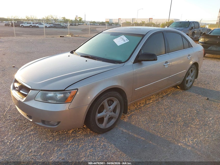 2008 Hyundai Sonata VIN 5NPEU46F48H311264 IAAI salvage auction — REAR END, Salvage (Texas), sold $825 on 2026-07-11 (photo 2)