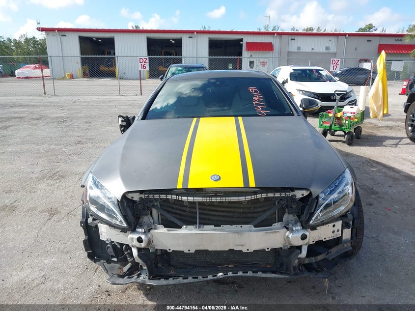 2017 Mercedes-benz C-klasse VIN WDDWJ4JB8HF533615 IAAI salvage auction — FRONT END, Salvage (Texas), sold $1,850 on 2026-07-29 (photo 6)