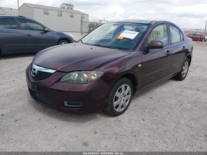 2007 Mazda 3 VIN JM1BK12G871672444 IAAI salvage auction — REAR END, Original (Ohio), sold $275 on 2026-07-28 (photo 2)