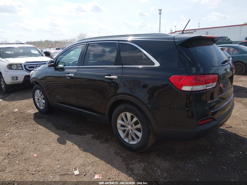 2016 Kia Sorento VIN 5XYPG4A50GG181620 IAAI salvage auction — FRONT END, Clear (Oklahoma), sold $950 on 2026-07-08 (photo 3)