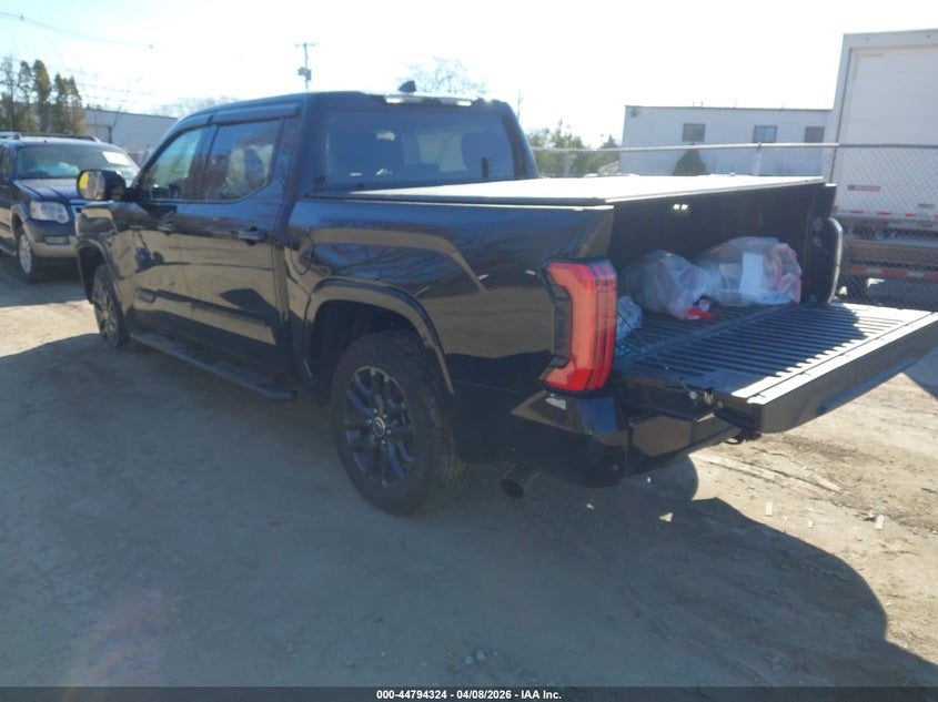 2023 Toyota Tundra VIN 5TFNA5DB5PX123872 IAAI salvage auction — RIGHT SIDE, Wait Title, sold $19,350 on 2026-07-20 (photo 3)