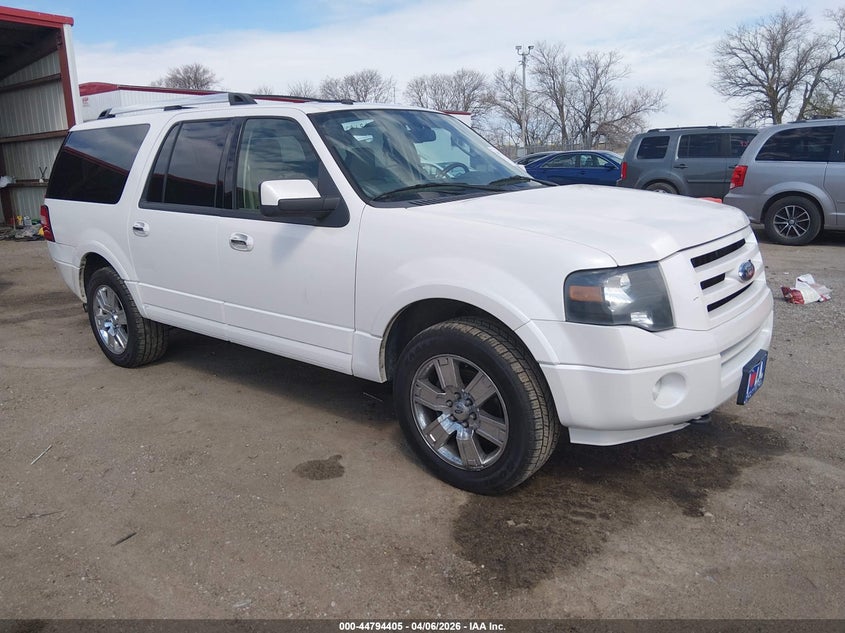 2009 Ford Expedition VIN 1FMFK20509LA05637 IAAI salvage auction — LEFT REAR, Certificate Of Title (Nebraska), sold $850 on 2026-07-09 (photo 1)