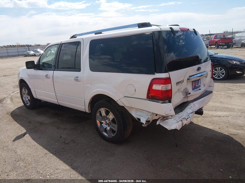 2009 Ford Expedition VIN 1FMFK20509LA05637 IAAI salvage auction — LEFT REAR, Certificate Of Title (Nebraska), sold $850 on 2026-07-09 (photo 3)