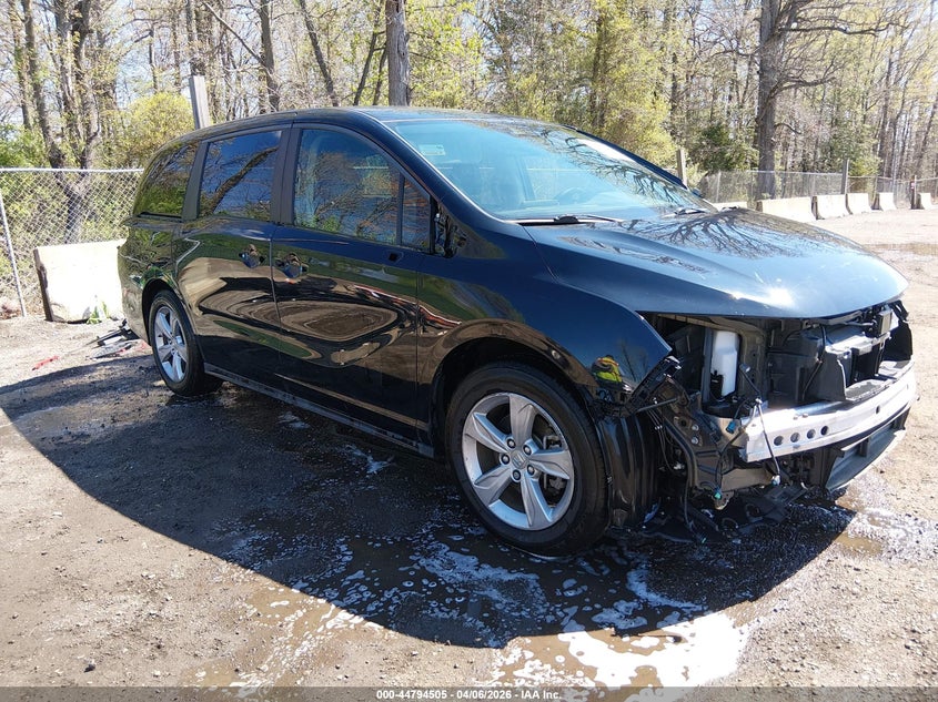 2019 Honda Odyssey VIN 5FNRL6H79KB021453 IAAI salvage auction — THEFT, Salvage - Greater Than 75% (Maryland), sold $6,500 on 2026-07-31 (photo 1)