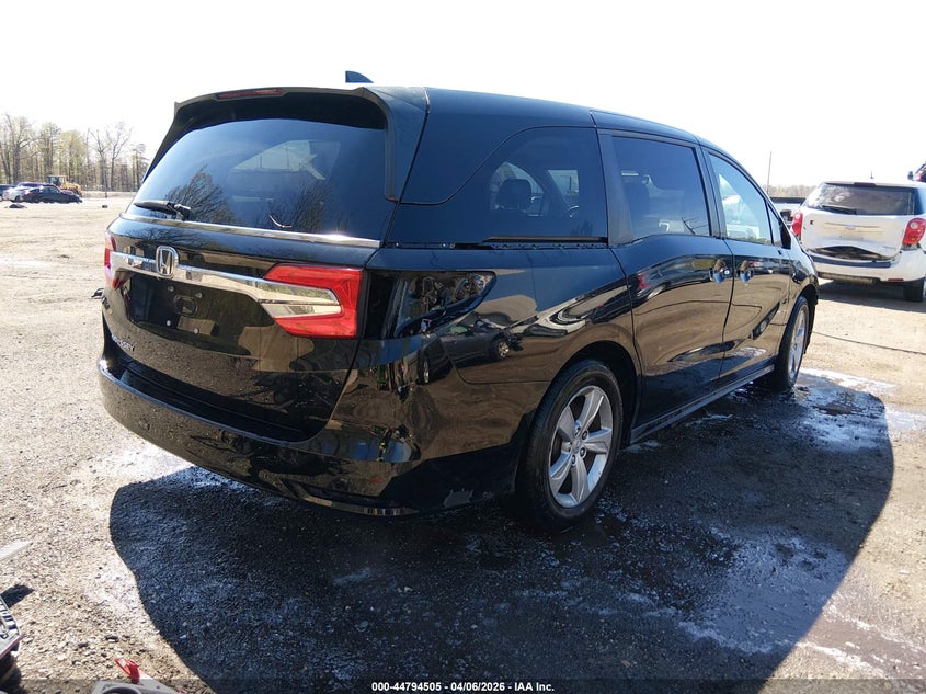 2019 Honda Odyssey VIN 5FNRL6H79KB021453 IAAI salvage auction — THEFT, Salvage - Greater Than 75% (Maryland), sold $6,500 on 2026-07-31 (photo 4)