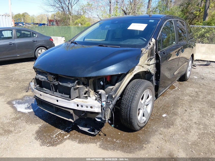 2019 Honda Odyssey VIN 5FNRL6H79KB021453 IAAI salvage auction — THEFT, Salvage - Greater Than 75% (Maryland), sold $6,500 on 2026-07-31 (photo 6)