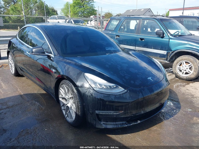 2020 Tesla Model 3 VIN 5YJ3E1EA6LF606690 IAAI salvage auction — SIDE, Salvage Title, sold $4,850 on 2026-07-20 (photo 1)