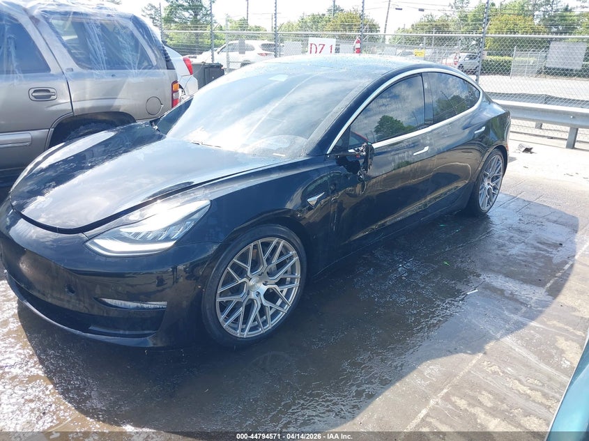 2020 Tesla Model 3 VIN 5YJ3E1EA6LF606690 IAAI salvage auction — SIDE, Salvage Title, sold $4,850 on 2026-07-20 (photo 6)