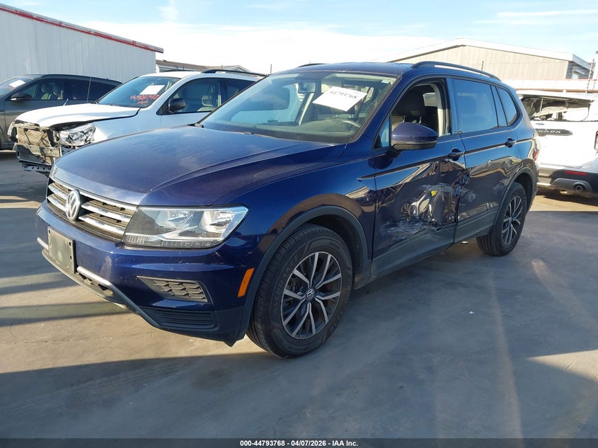 2021 Volkswagen Tiguan VIN 3VV1B7AX8MM059675 IAAI salvage auction — LEFT SIDE, Original (Texas), sold $5,600 on 2026-07-21 (photo 2)