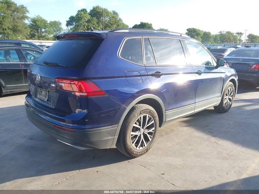 2021 Volkswagen Tiguan VIN 3VV1B7AX8MM059675 IAAI salvage auction — LEFT SIDE, Original (Texas), sold $5,600 on 2026-07-21 (photo 4)