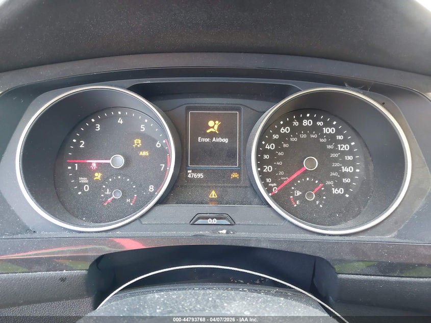 2021 Volkswagen Tiguan VIN 3VV1B7AX8MM059675 IAAI salvage auction — LEFT SIDE, Original (Texas), sold $5,600 on 2026-07-21 (photo 7)
