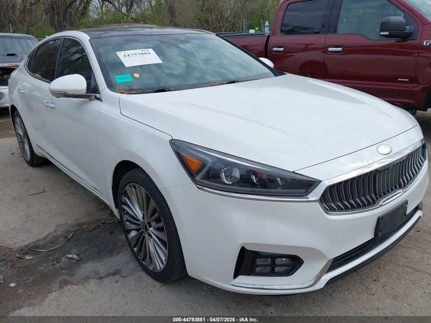 2017 Kia Cadenza VIN KNALC4J13H5061535 IAAI salvage auction — HAIL, Wait Title, sold $3,850 on 2026-07-15 (photo 1)