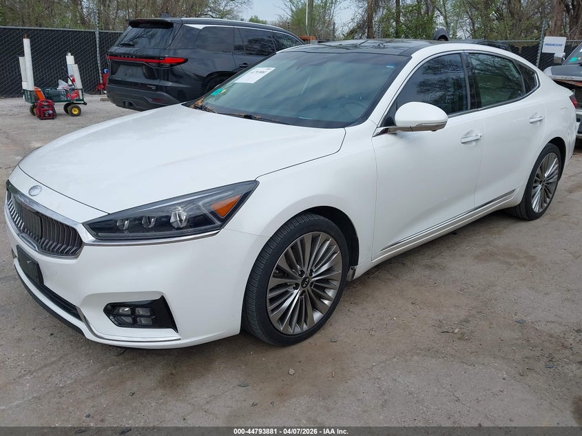 2017 Kia Cadenza VIN KNALC4J13H5061535 IAAI salvage auction — HAIL, Wait Title, sold $3,850 on 2026-07-15 (photo 2)