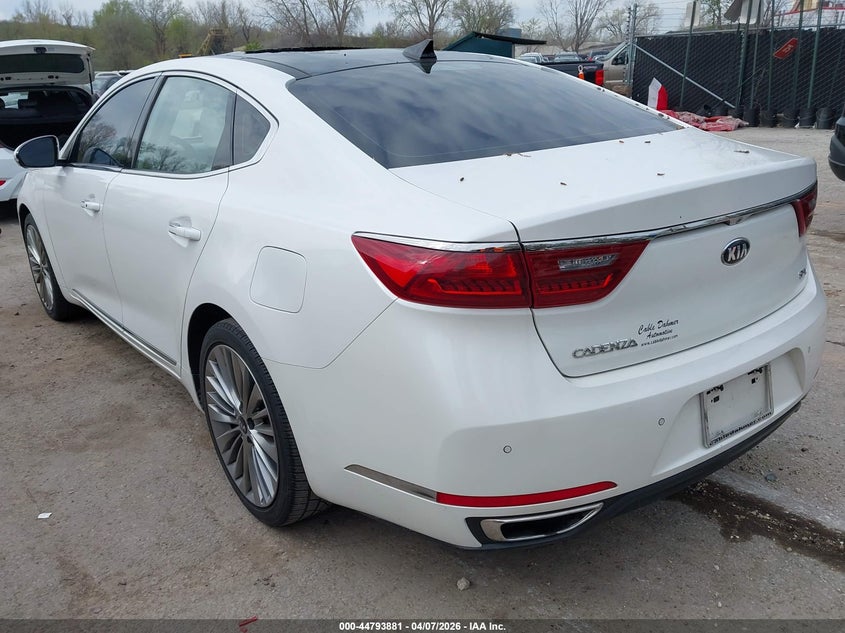 2017 Kia Cadenza VIN KNALC4J13H5061535 IAAI salvage auction — HAIL, Wait Title, sold $3,850 on 2026-07-15 (photo 3)