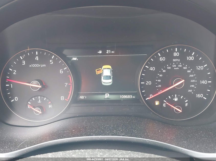 2017 Kia Cadenza VIN KNALC4J13H5061535 IAAI salvage auction — HAIL, Wait Title, sold $3,850 on 2026-07-15 (photo 7)