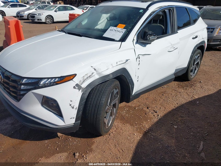 2024 Hyundai Tucson VIN 5NMJF3DE4RH414177 IAAI salvage auction — SIDE, Wait Title, sold $6,200 on 2026-07-25 (photo 6)