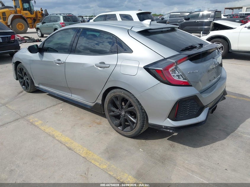 2018 Honda Civic VIN SHHFK7H43JU204779 IAAI salvage auction — FRONT END, Original (Texas), sold $3,300 on 2026-07-20 (photo 3)