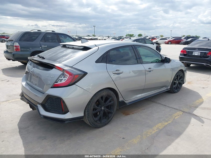 2018 Honda Civic VIN SHHFK7H43JU204779 IAAI salvage auction — FRONT END, Original (Texas), sold $3,300 on 2026-07-20 (photo 4)