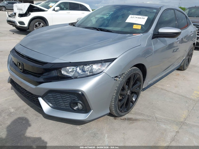 2018 Honda Civic VIN SHHFK7H43JU204779 IAAI salvage auction — FRONT END, Original (Texas), sold $3,300 on 2026-07-20 (photo 6)