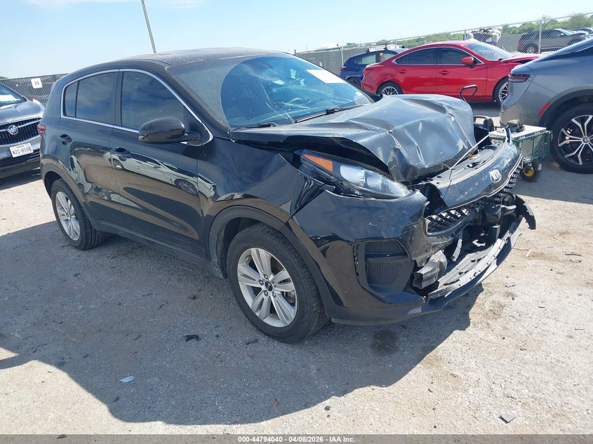 2019 Kia Sportage VIN KNDPM3AC4K7599508 IAAI salvage auction — FRONT END, Original (Texas), sold $3,100 on 2026-07-14 (photo 1)