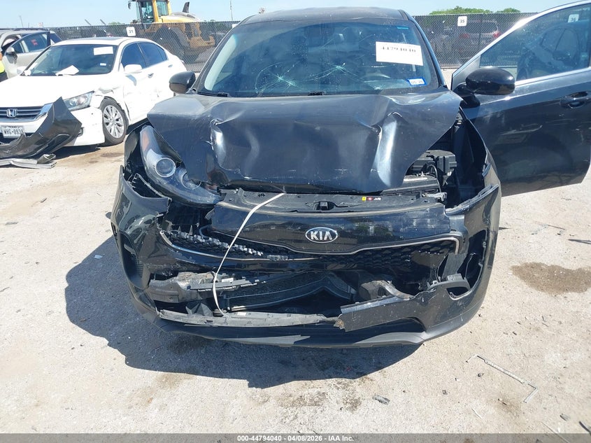 2019 Kia Sportage VIN KNDPM3AC4K7599508 IAAI salvage auction — FRONT END, Original (Texas), sold $3,100 on 2026-07-14 (photo 6)