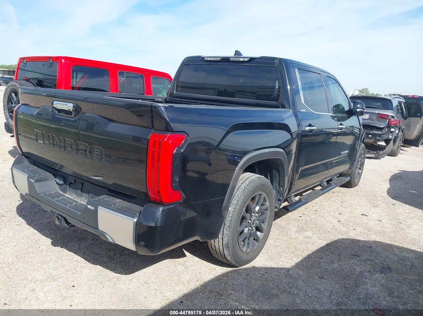 2022 Toyota Tundra VIN 5TFJA5AB7NX005192 IAAI salvage auction — FRONT END, Original (Texas), sold $9,600 on 2026-07-14 (photo 4)