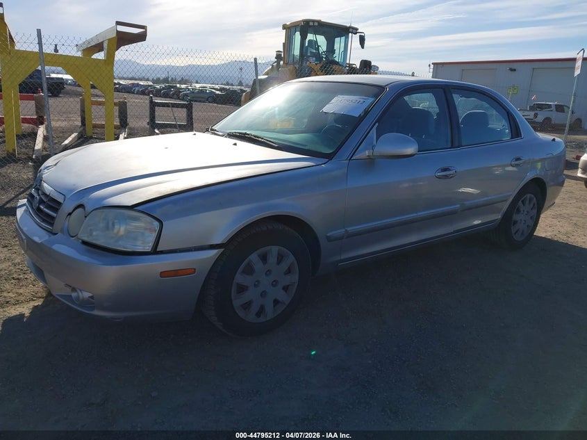 2005 Kia Optima VIN KNAGD126255378693 IAAI salvage auction — RIGHT FRONT, Bill Of Sale (Washington), sold $200 on 2026-07-07 (photo 2)