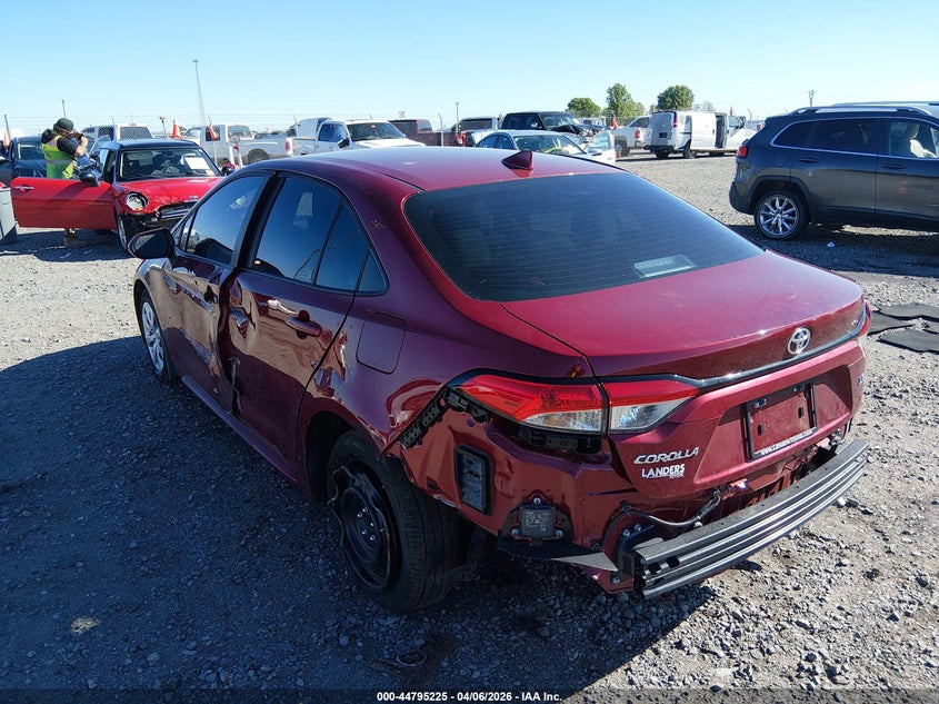 2026 Toyota Corolla VIN 5YFB4MDE8TP406838 IAAI salvage auction — LEFT SIDE, Salvage (Arkansas), sold $6,800 on 2026-08-01 (photo 3)