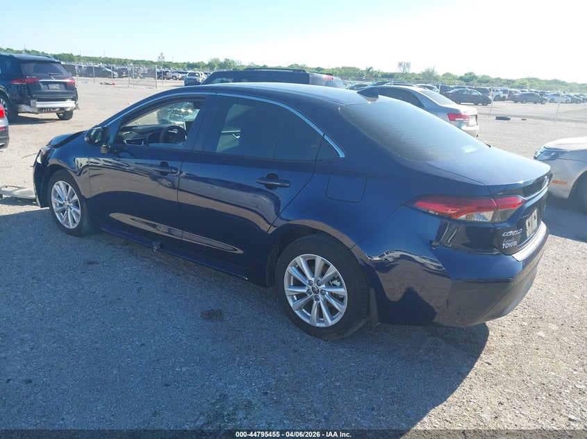 2025 Toyota Corolla VIN JTDBCMFE1S3084986 IAAI salvage auction — FRONT END, Original (Texas), sold $7,650 on 2026-07-07 (photo 3)