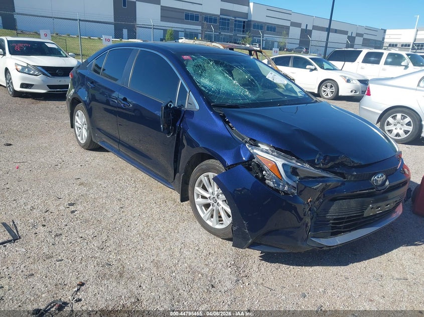 2025 Toyota Corolla VIN JTDBCMFE1S3084986 IAAI salvage auction — FRONT END, Original (Texas), sold $7,650 on 2026-07-07 (photo 6)