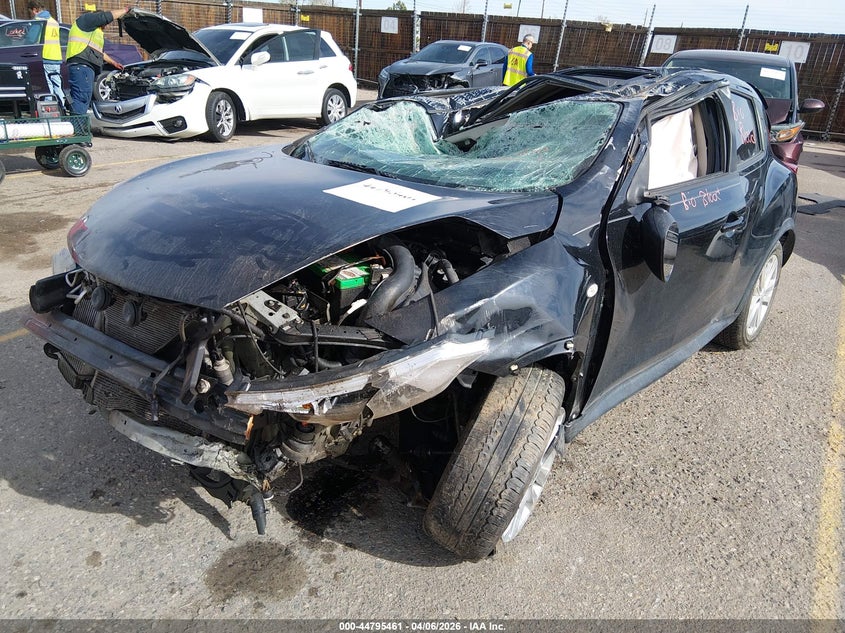 2012 Nissan Juke VIN JN8AF5MVXCT111765 IAAI salvage auction — FRONT END, Salvage (Colorado), sold $325 on 2026-07-14 (photo 2)
