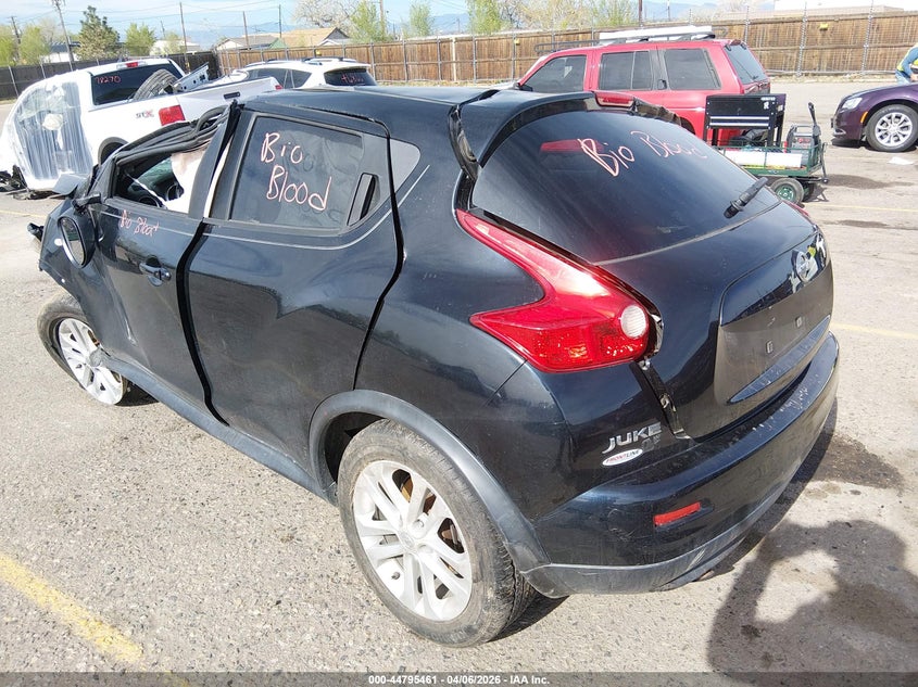 2012 Nissan Juke VIN JN8AF5MVXCT111765 IAAI salvage auction — FRONT END, Salvage (Colorado), sold $325 on 2026-07-14 (photo 3)