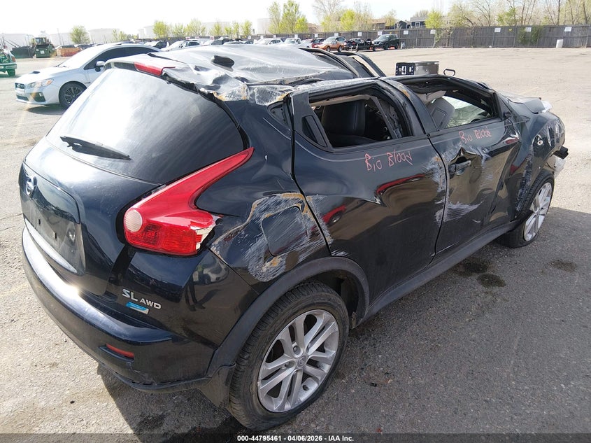 2012 Nissan Juke VIN JN8AF5MVXCT111765 IAAI salvage auction — FRONT END, Salvage (Colorado), sold $325 on 2026-07-14 (photo 4)