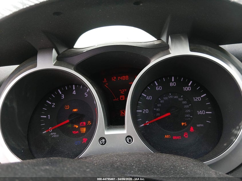 2012 Nissan Juke VIN JN8AF5MVXCT111765 IAAI salvage auction — FRONT END, Salvage (Colorado), sold $325 on 2026-07-14 (photo 7)