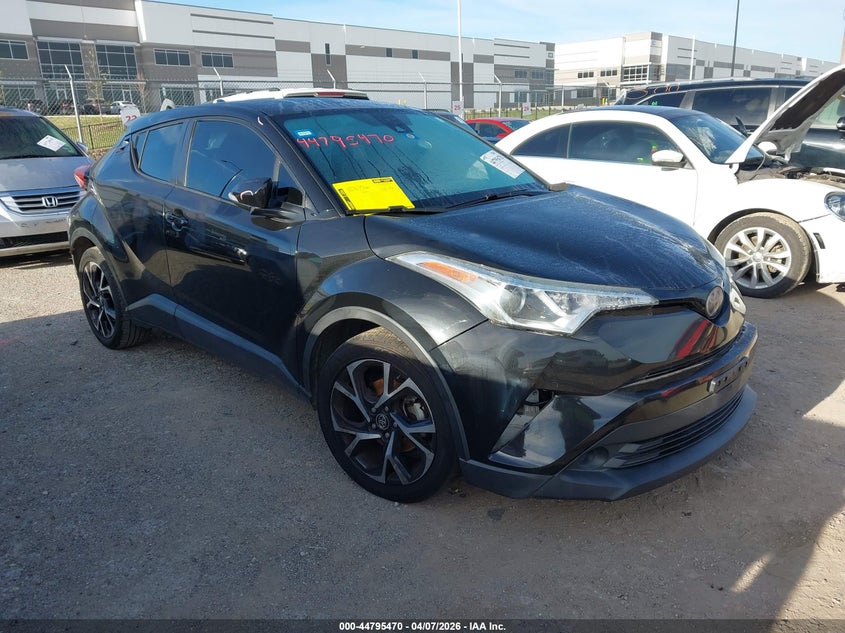 2018 Toyota C-hr VIN NMTKHMBX9JR010235 IAAI salvage auction — LEFT FRONT, Original (Texas), sold $2,200 on 2026-07-21 (photo 1)