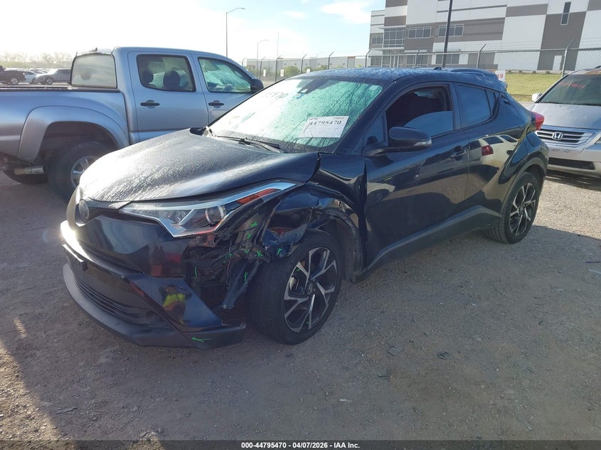 2018 Toyota C-hr VIN NMTKHMBX9JR010235 IAAI salvage auction — LEFT FRONT, Original (Texas), sold $2,200 on 2026-07-21 (photo 2)