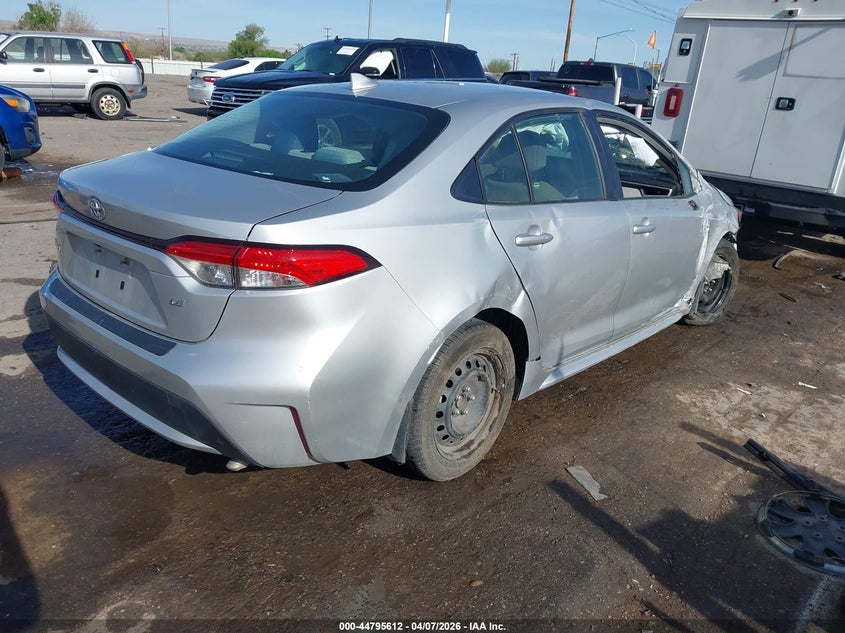 2022 Toyota Corolla VIN JTDEPMAE7NJ194451 IAAI salvage auction — FRONT END, Salvage (New Mexico), sold $1,550 on 2026-07-13 (photo 4)