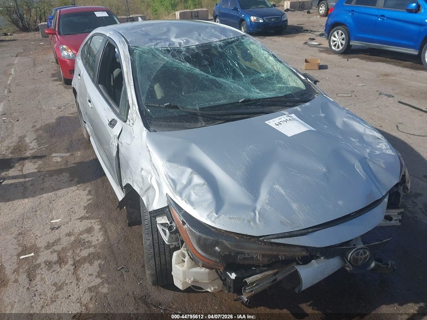 2022 Toyota Corolla VIN JTDEPMAE7NJ194451 IAAI salvage auction — FRONT END, Salvage (New Mexico), sold $1,550 on 2026-07-13 (photo 6)