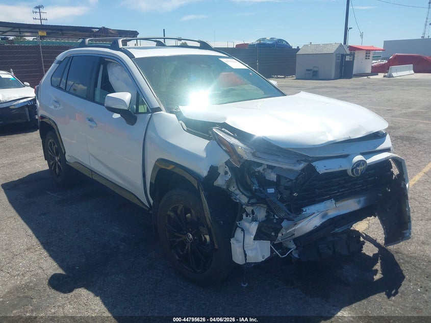 2023 Toyota Rav 4 VIN JTM16RFV8PD541326 IAAI salvage auction — RIGHT FRONT, Salvage (California), sold $10,850 on 2026-07-13 (photo 1)