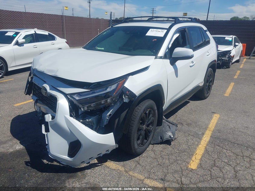 2023 Toyota Rav 4 VIN JTM16RFV8PD541326 IAAI salvage auction — RIGHT FRONT, Salvage (California), sold $10,850 on 2026-07-13 (photo 2)