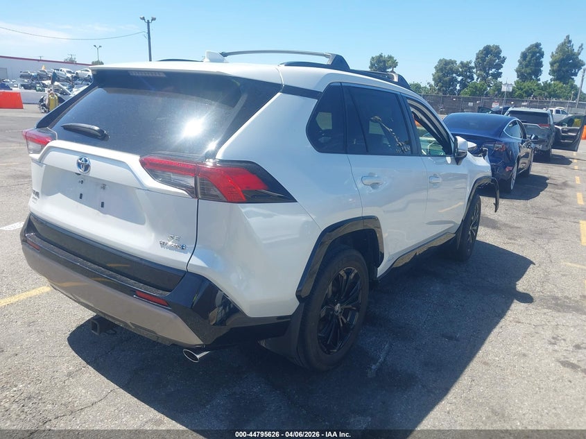 2023 Toyota Rav 4 VIN JTM16RFV8PD541326 IAAI salvage auction — RIGHT FRONT, Salvage (California), sold $10,850 on 2026-07-13 (photo 4)