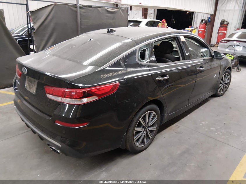 2019 Kia Optima VIN 5XXGT4L34KG321088 IAAI salvage auction — ALL OVER, Non-Repairable (Arizona), sold $1,375 on 2026-07-28 (photo 4)
